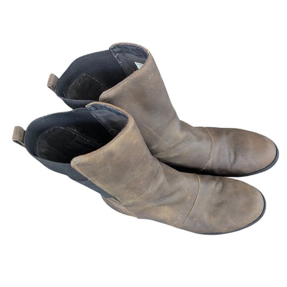 Women's Sorel Emelie Boot 💦Waterproof💦 Mid-Calf Brown Leather - Size 9 - Picture 8 of 13